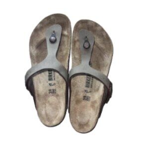 Birkenstock Gizeh Black Thong Sandals